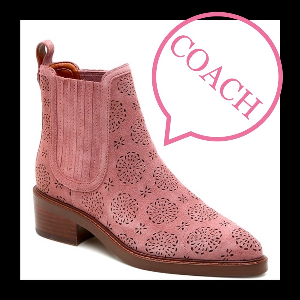 COACH - BOWERY CHELSEA BOOTS - Picture 1 of 9